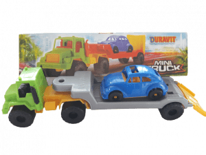 CAMION MINI TRUCK CON ACOPLADO Y AUTO DURAVIT