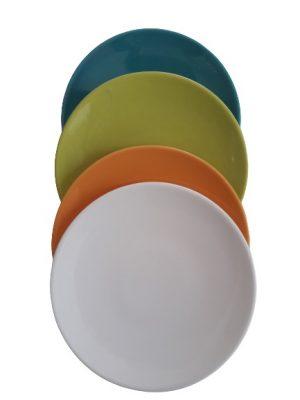 Plato de postre de ceramica 20 cm color