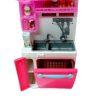 Heladera y Cocina para Muñecas. Estilo barbie
