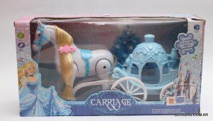 Carroza con caballo Estilo Barbie