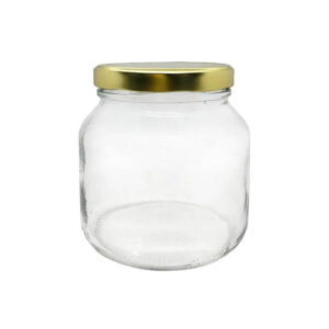 Frasco vidrio tapa metal 1.5kg