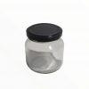 Frasco de vidrio 1,5kg tapa metalica