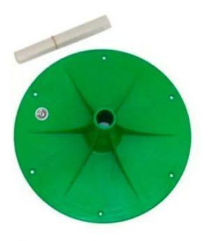 aro de basket encastrable con pie plastico serabot