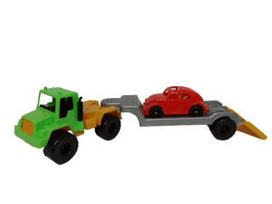 CAMION MINI TRUCK CON ACOPLADO Y AUTO DURAVIT