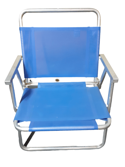 Sillon xl mor de aluminio tela coversol