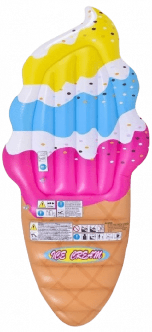 Colchoneta inflable helado cucurucho Jilong varios modelos