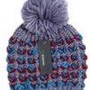 Gorro con Pompon combinado
