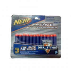 Dardos goma Eva Nerf x 12un