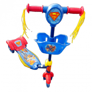 Monopatin infantil de 3 ruedas Superheroes