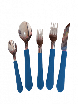 Set cubiertos Tramontina mango plastico