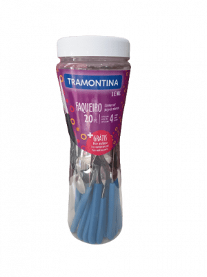 Set cubiertos Tramontina mango plastico