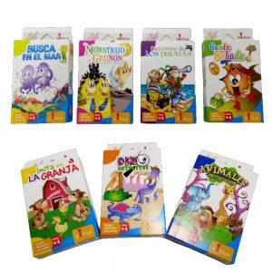 Juegos cartas didacticos bontus