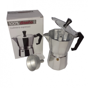 Cafetera Italiana Acero inox. 250ml