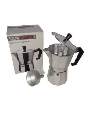 Cafetera Italiana Acero inox. 250ml