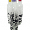 Botella vidrio 1 litro. Diseño para leche