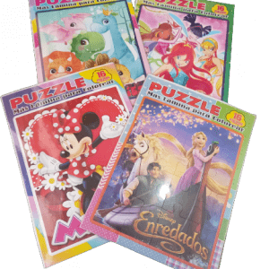 Rompezabezas 16 piezas + Lamina para colorear