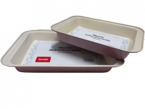 Molde antiadherente rectangular mediano Benabi