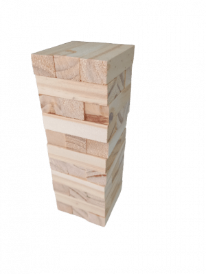 Jenga en madera 33 piezas