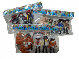 Set muñecos estilo Play Movil