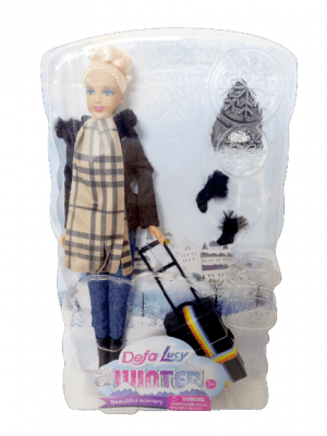 Set Muñeca estilo Barbie Viajera