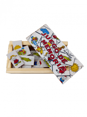 Juego de memoria madera mader center