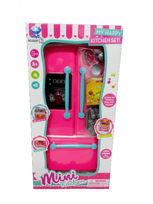 Heladera y Cocina para Muñecas. Estilo barbie
