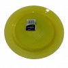 Plato Postre vidrio Trendy color amarillo Rigolleau
