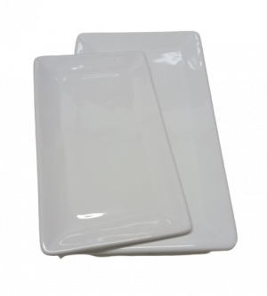 Fuente ceramica rectangular grande