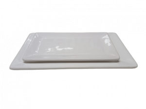 Fuente ceramica rectangular grande