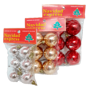 Bolas navideñas medianas N5