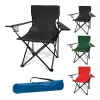 Sillon plegable en tela color rojo