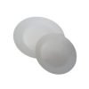 Plato playo Vidrio templado blanco circular