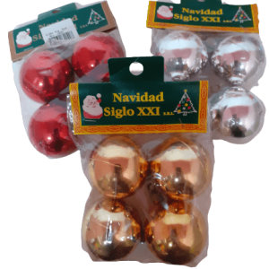 Bolas navideñas medianas N6