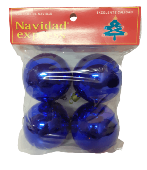 Bolas navideñas medianas N6