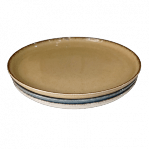 Plato postre ceramica esmaltada 20cm