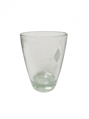 Vaso de vidrio Pampa durax cónico