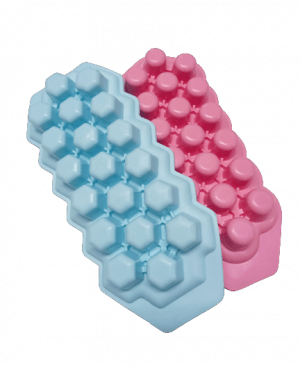 Cubeteras silicona con formas 19 cavidades