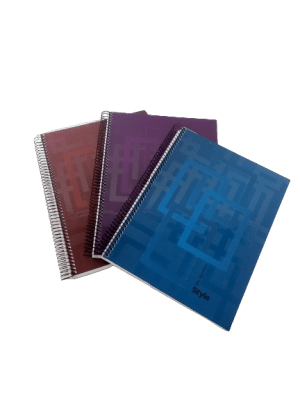 cuaderno universitario rayado tapa dura 150 hojas