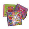 Carpeta escolar N°3 con soga surtida