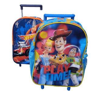 Mochila carro Jardin Toy Story/Hot wheels