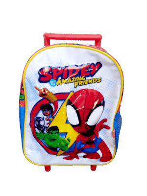 Mochila con carro jardin Spiderman