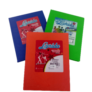 Cuaderno tapa dura rayado 50 hojas Laprida