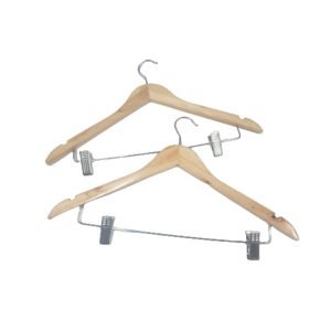 Percha con broches madera