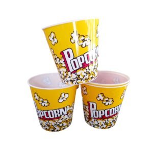 Popcorn recipiente plástico