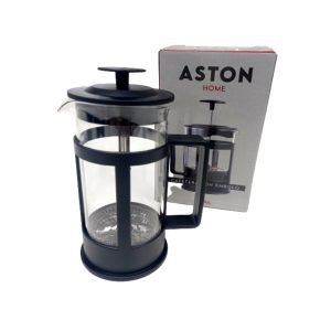 Cafetera de vidrio con Embolo Chica Aston