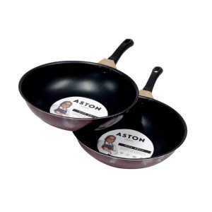 Wok  28cm antiadherente Aston