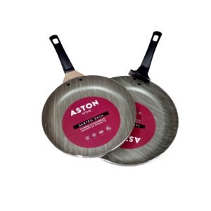 Sarten 28cm antiadherente Aston gris