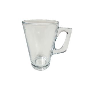 Taza de vidrio cónica 250ml