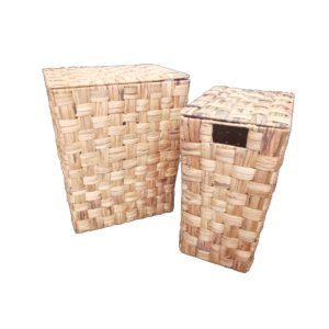 Cestos mimbre para ropa chico