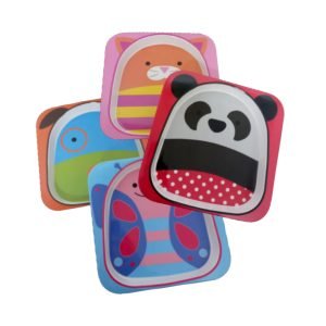 Plato infantil melamina